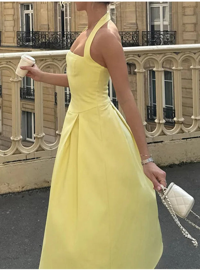 Dahlia Sleeveless Midi Dress - Fashion Pov