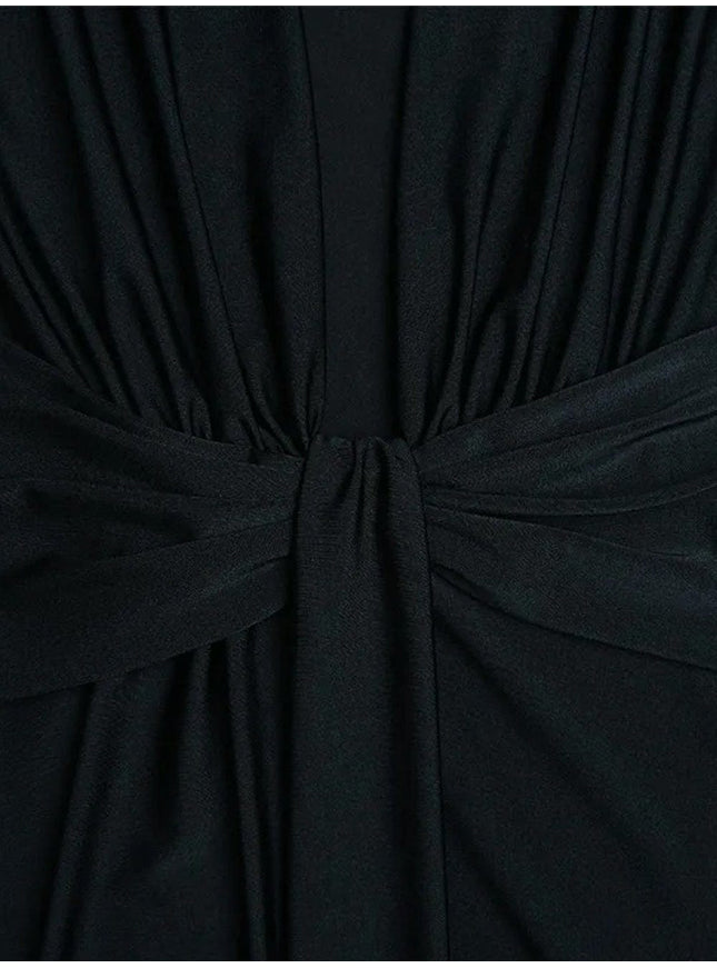Daisy Bodycon Split Maxi Dress - Fashion Pov