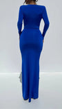 Daisy Bodycon Split Maxi Dress - Fashion Pov