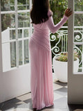 Dakota Long Sleeve Maxi Dress - Fashion Pov