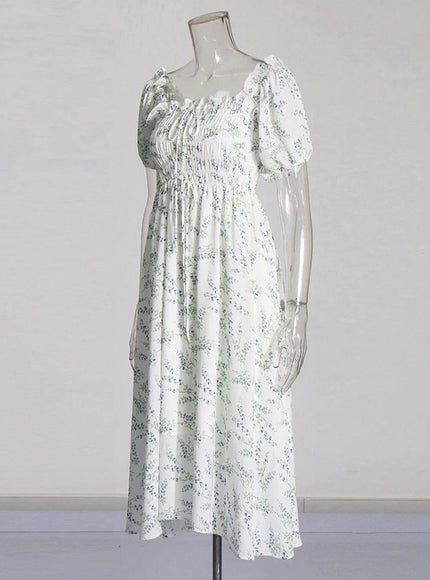 Danah Square Midi Dress - Fashion Pov