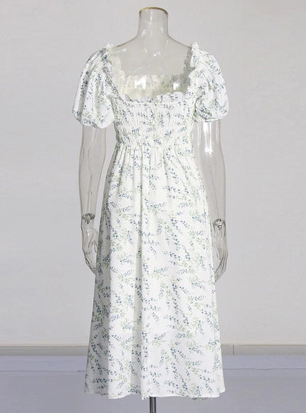 Danah Square Midi Dress - Fashion Pov