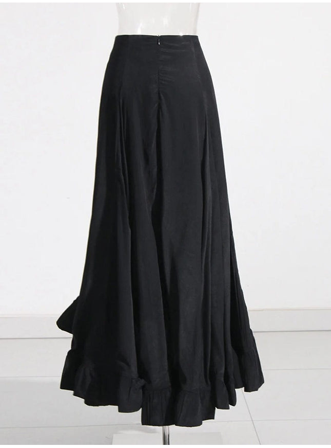 Dani Ruffle Sleeveless Skirt & Top Set - Fashion Pov