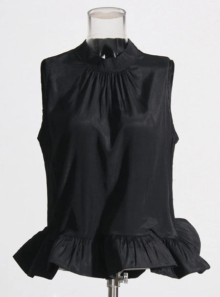 Dani Ruffle Sleeveless Skirt & Top Set - Fashion Pov