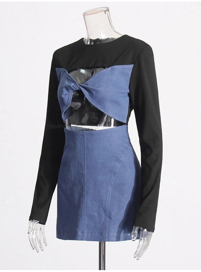 Dania Hollow Out Bodycon Skirt & Top Set - Fashion Pov