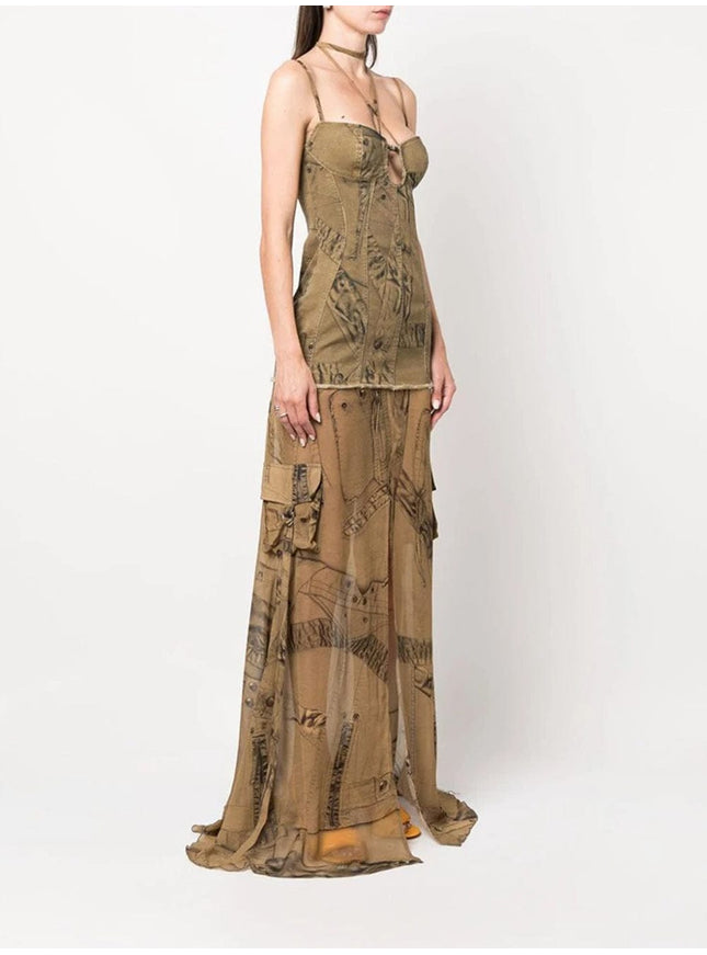 Danialle Streetwear Chic Maxi Dress - Fashion Pov