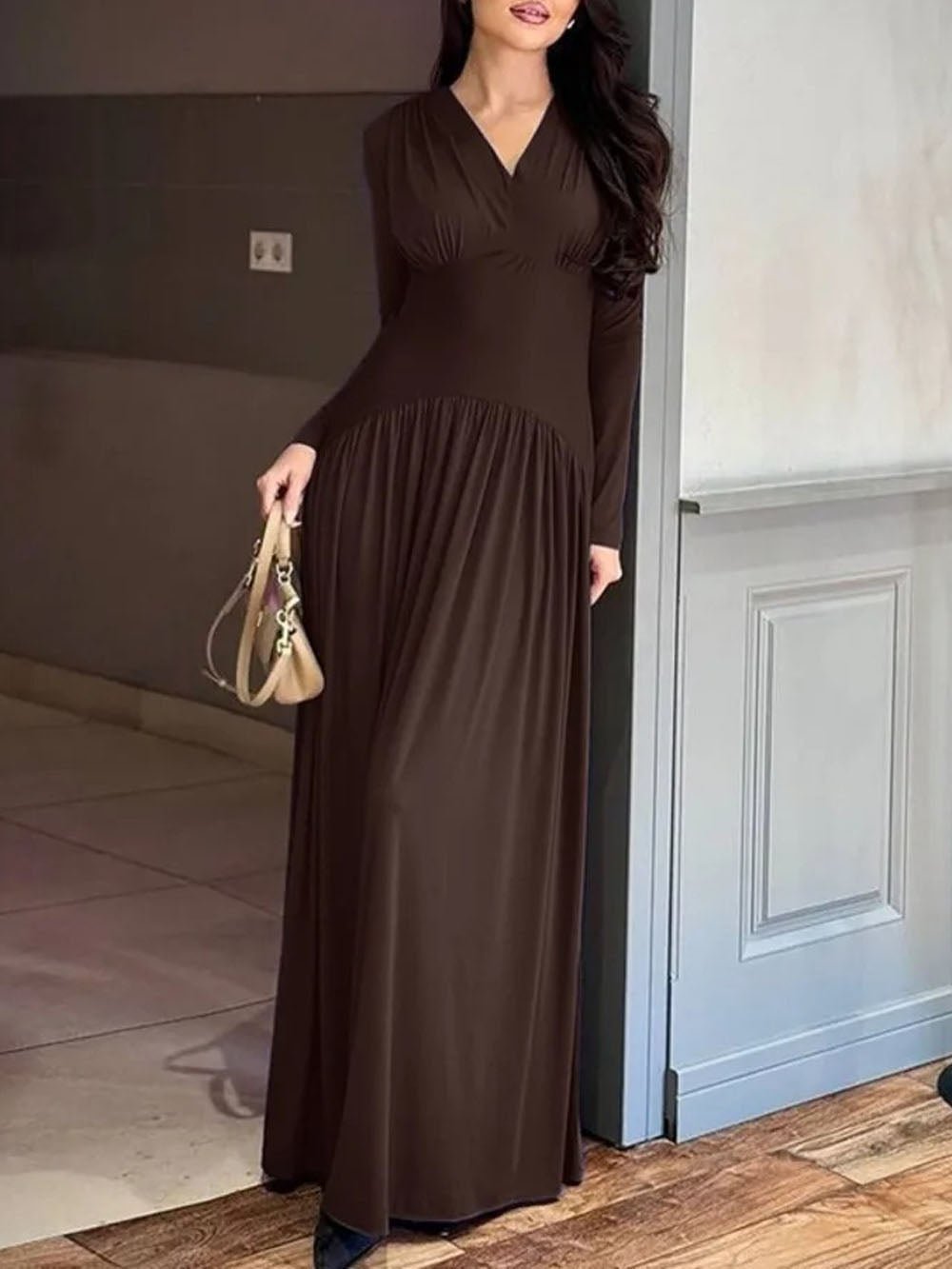 fitted lace wedding dress Amazon.com: Womens Silk Satin Long Dress Long Sleeve Crewneck Lace Up Tie  Back Wedding Guest Party Maxi Dresses Vintage Ball Gown Black : Clothing,  Shoes & Jewelry main image 0