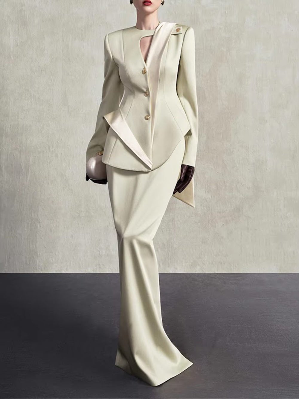 Daphne Sculpted Tailored Pants Set - Fashion Pov
