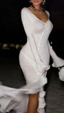 Delaney Sleeve Maxi Dress - Fashion Pov