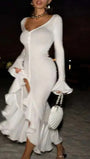 Delaney Sleeve Maxi Dress - Fashion Pov