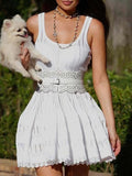 Diana Sleeveless Mini Dress - Fashion Pov