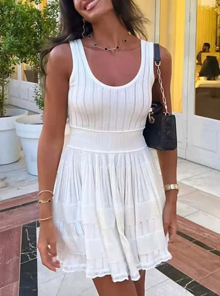 Diana Sleeveless Mini Dress - Fashion Pov