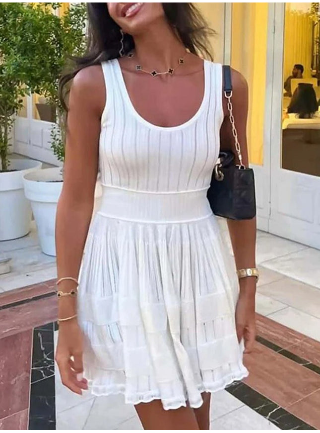 Diana Sleeveless Mini Dress - Fashion Pov