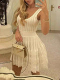 Diana Sleeveless Mini Dress - Fashion Pov