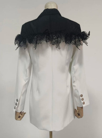 Double Breasted Slim Blazer - Fashion Pov