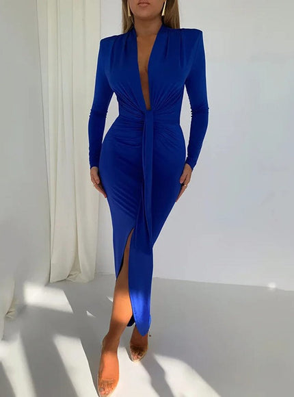 Eden Bodycon Midi Dress - Fashion Pov