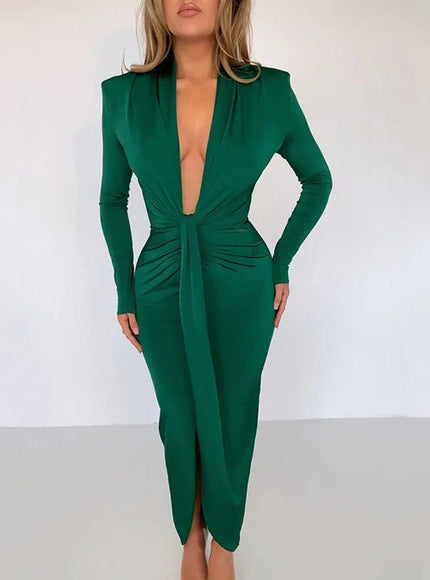 Eden Bodycon Midi Dress - Fashion Pov