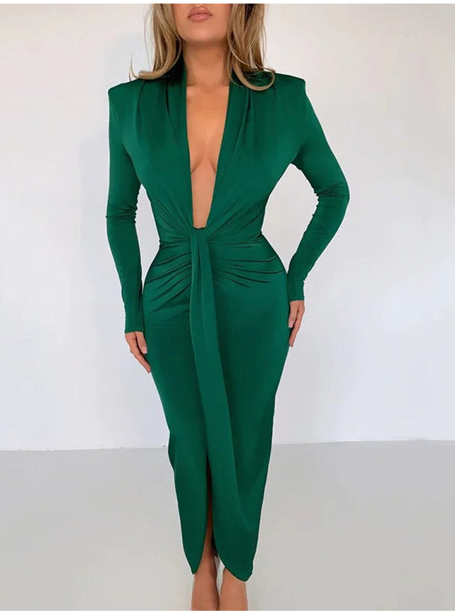 Eden Bodycon Midi Dress - Fashion Pov
