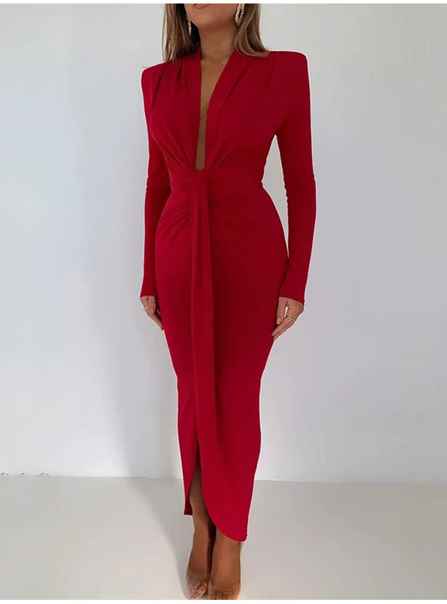 Eden Bodycon Midi Dress - Fashion Pov