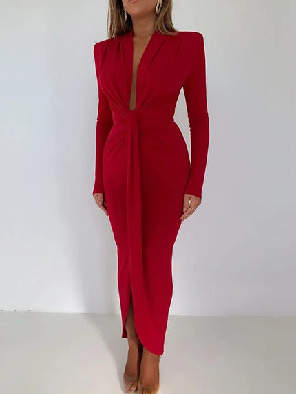 Eden Bodycon Midi Dress - Fashion Pov