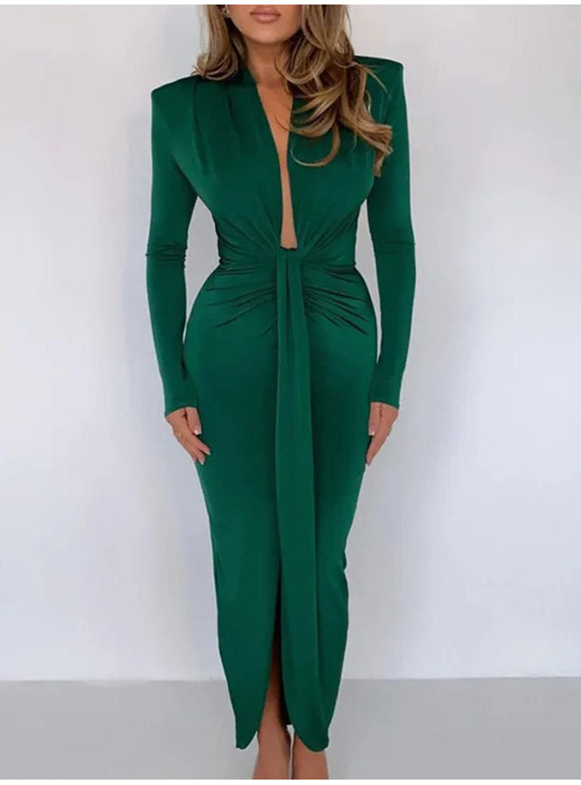Eden Bodycon Midi Dress - Fashion Pov