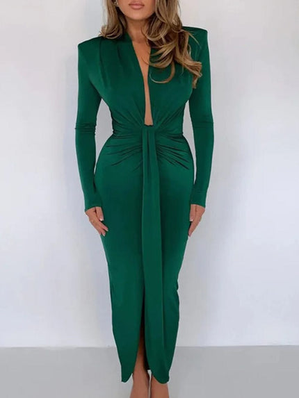 Eden Bodycon Midi Dress - Fashion Pov