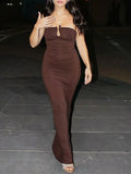Eden Off Shoulder Maxi Dress