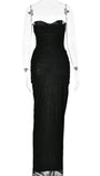 Eden Sleeveless Mesh Maxi Dress - Fashion Pov