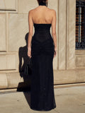 Eden Sleeveless Mesh Maxi Dress - Fashion Pov