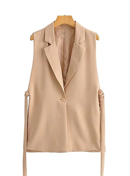 Eleanos Vintage Chic Vest Top - Fashion Pov