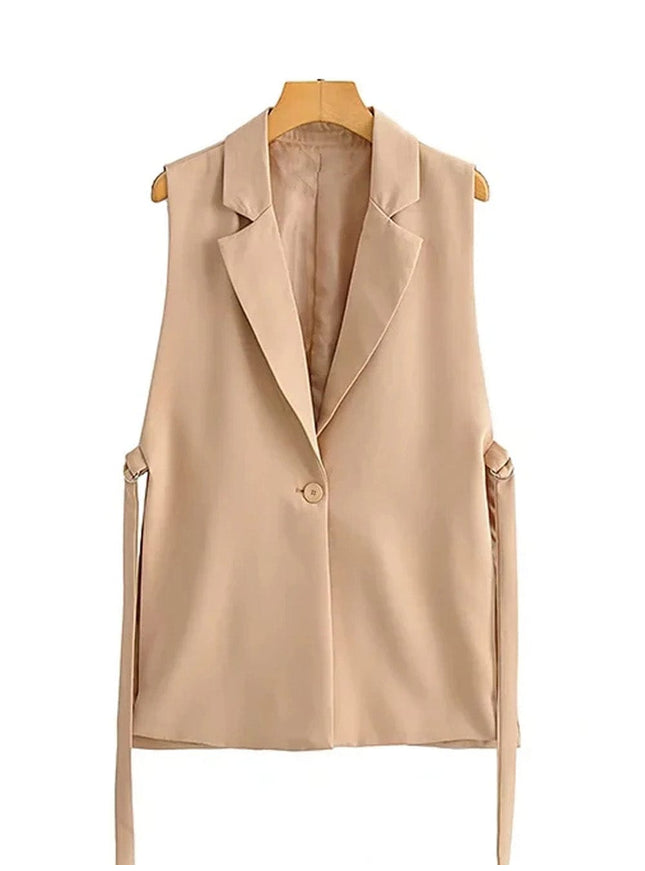 Eleanos Vintage Chic Vest Top - Fashion Pov