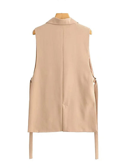Eleanos Vintage Chic Vest Top - Fashion Pov