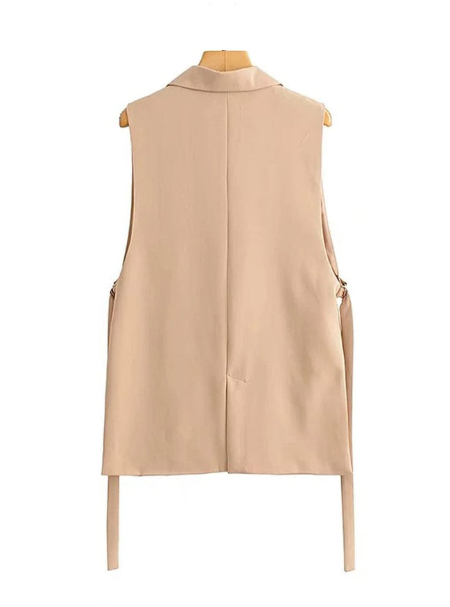 Eleanos Vintage Chic Vest Top - Fashion Pov