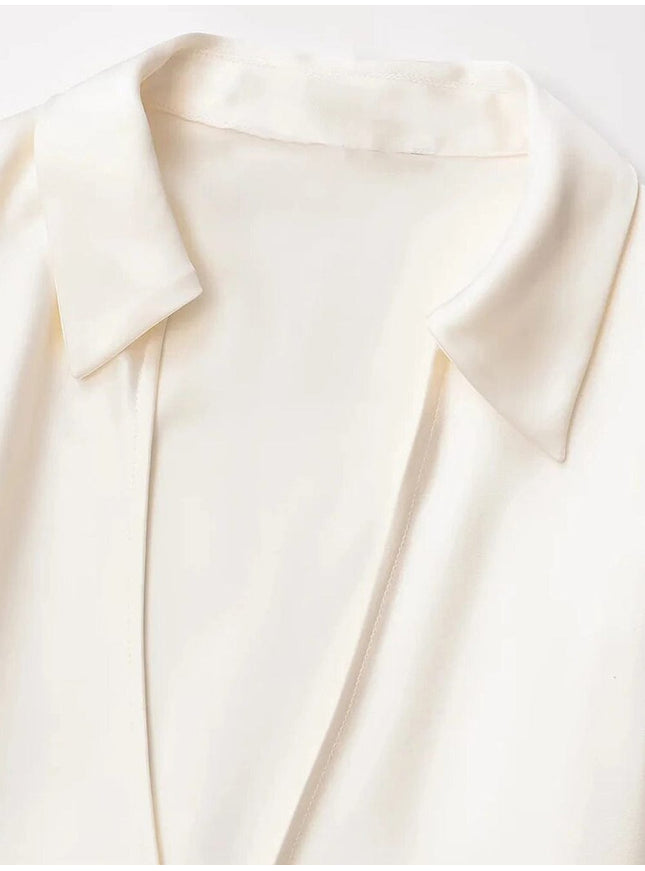 Elexa Ties Chic Shirt - Fashion Pov