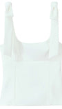 Elise Bow Strap Crop Top - Fashion Pov