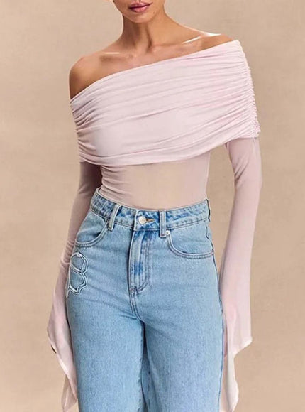 Elise Off Shoulder Backless Top - Fashion Pov