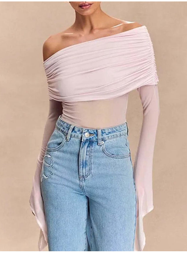 Elise Off Shoulder Backless Top - Fashion Pov