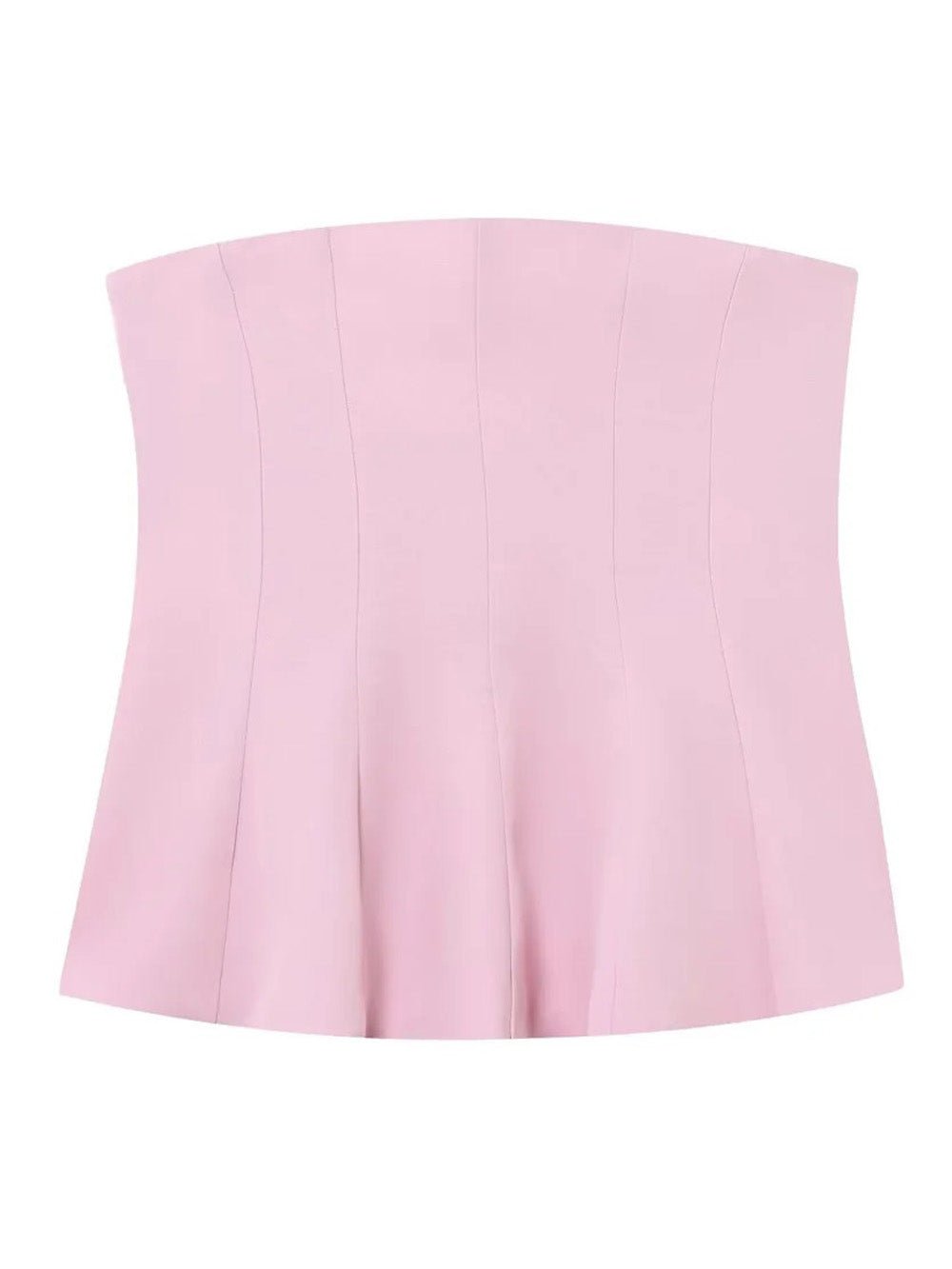 Elise Ruffled Corset Tube Top - Fashion Pov