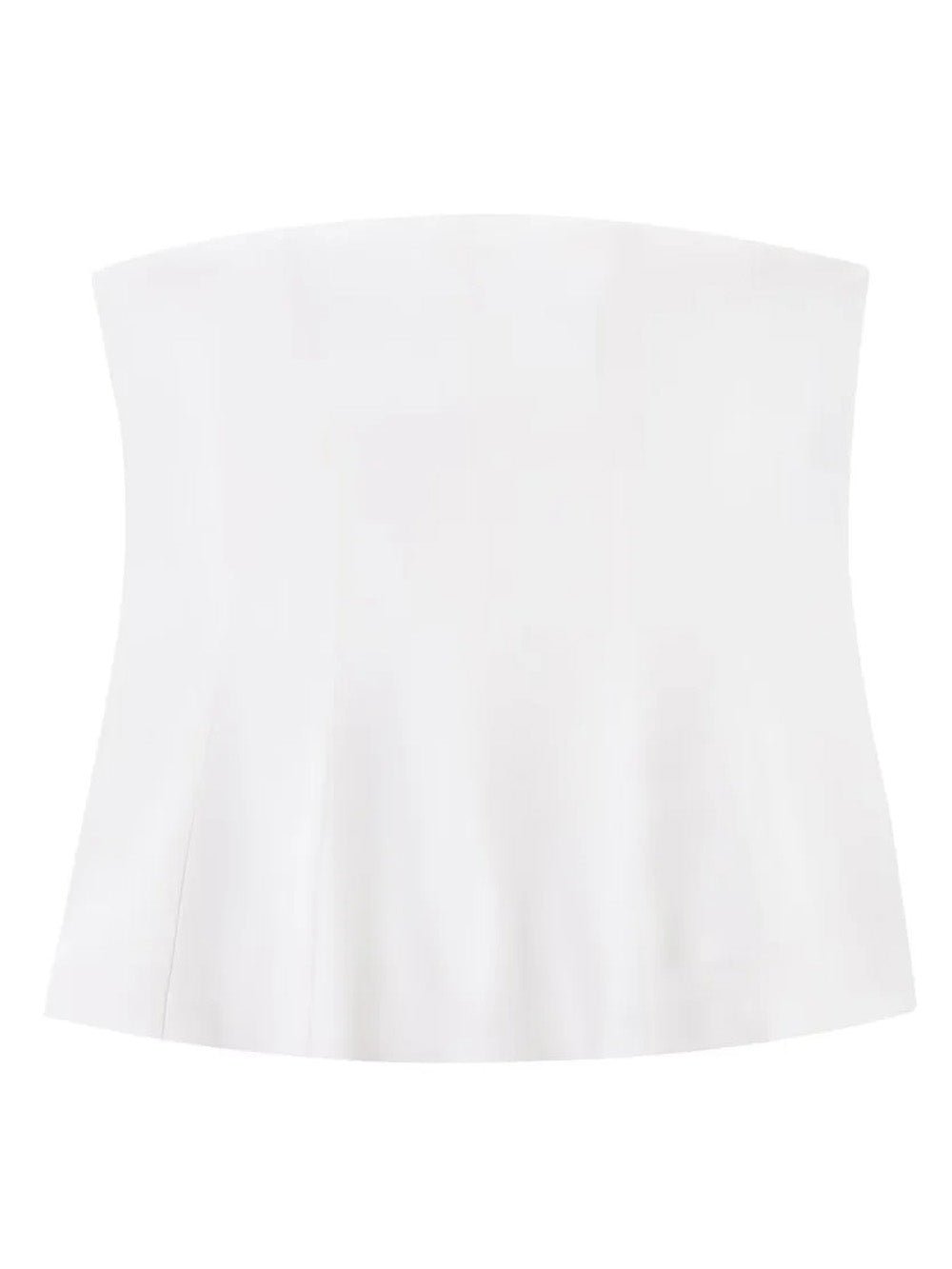 Elise Ruffled Corset Tube Top - Fashion Pov