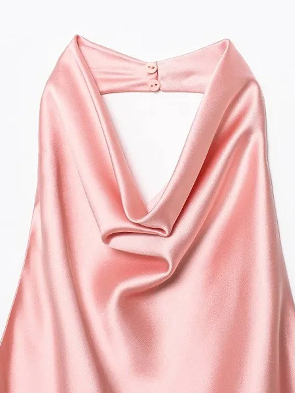 Elise Satin Halter Camisole - Fashion Pov