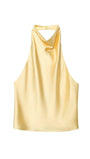 Elise Satin Halter Camisole - Fashion Pov