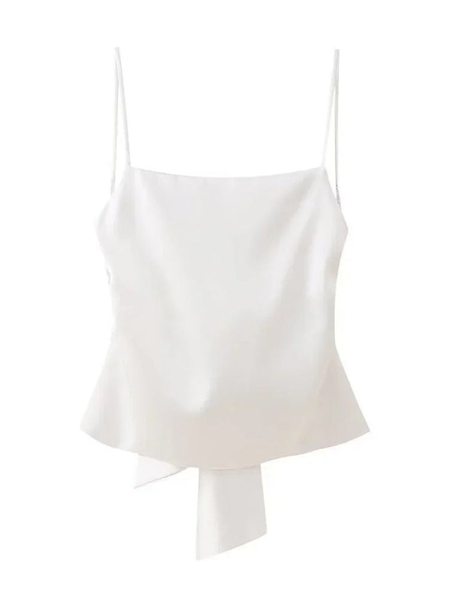 Eliza Backless Chic Top - Fashion Pov