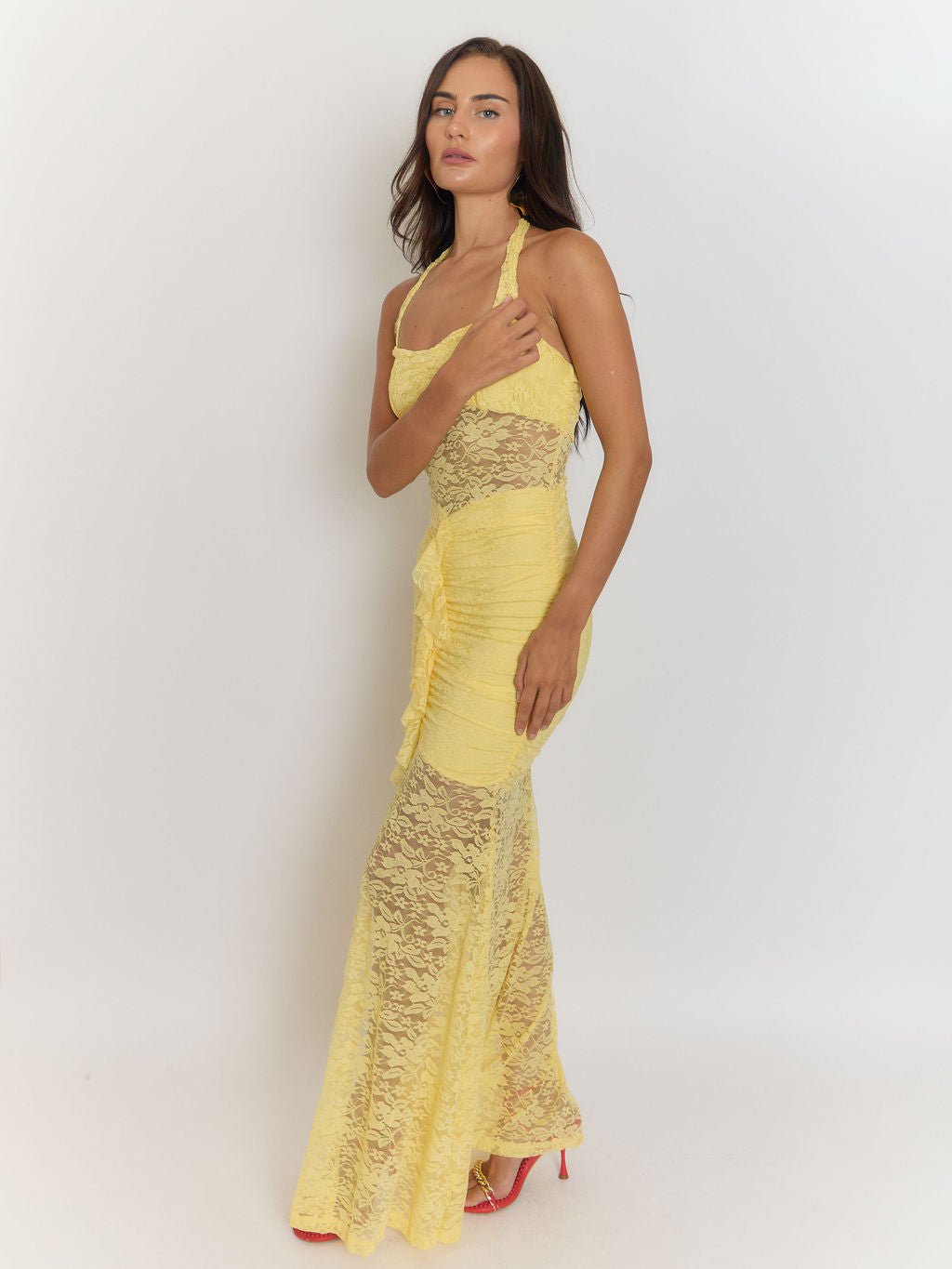 Elizabeth Backless Bodycon Maxi Dress - Fashion Pov