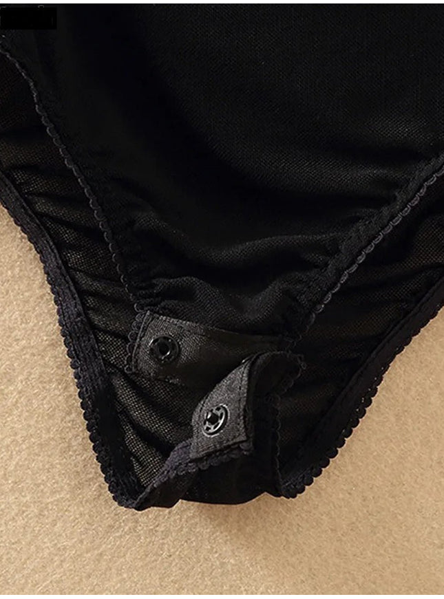 Elizabeth Bodysuit Shirt with Pantie - Fashion Pov