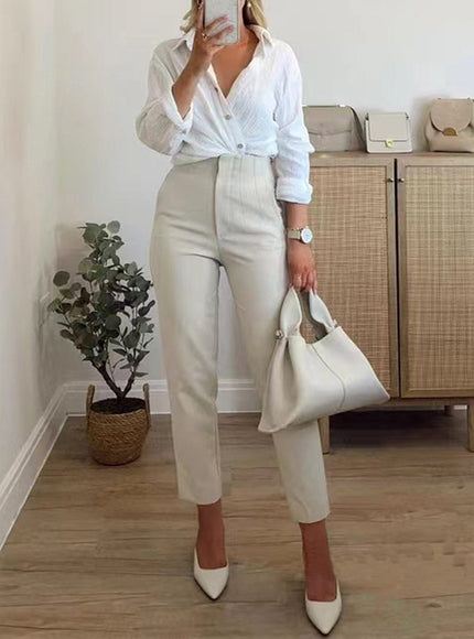 Ella Casual Vintage Trouser - Fashion Pov