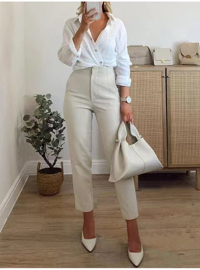 Ella Casual Vintage Trouser - Fashion Pov