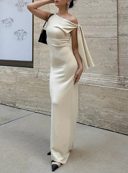 Ella Off Shoulder Bodycon Maxi Dress - Fashion Pov