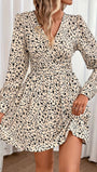 Elliana Long Sleeve Mini Dress - Fashion Pov