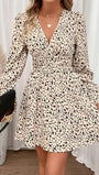 Elliana Long Sleeve Mini Dress - Fashion Pov