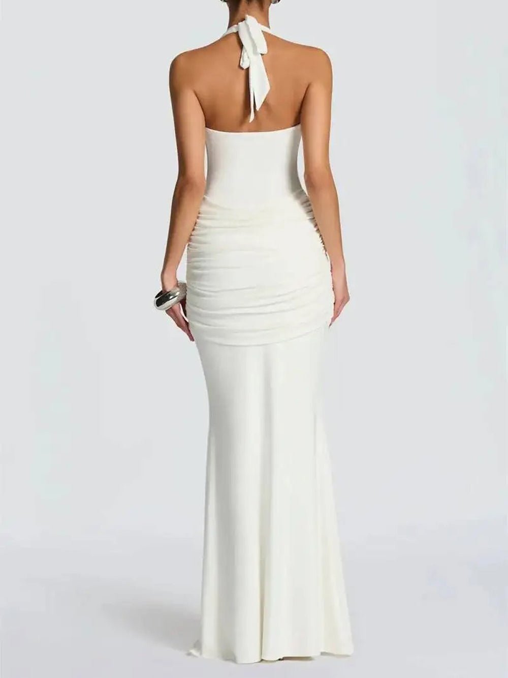 Elodie Halter Cutout Maxi Dress - Fashion Pov
